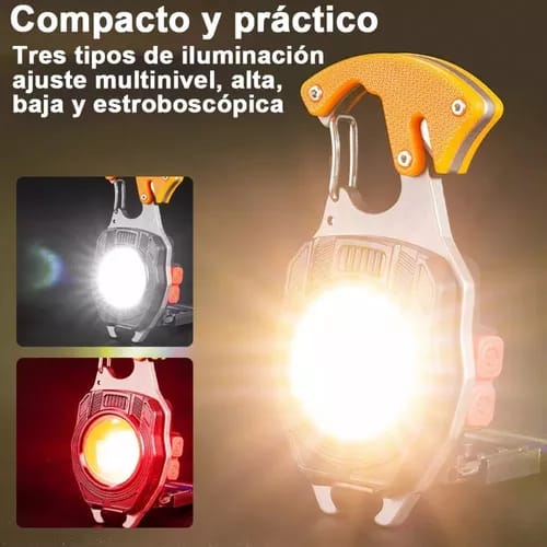 Miniatura 3 de LLAVERO CON LINTERNA POTENTE